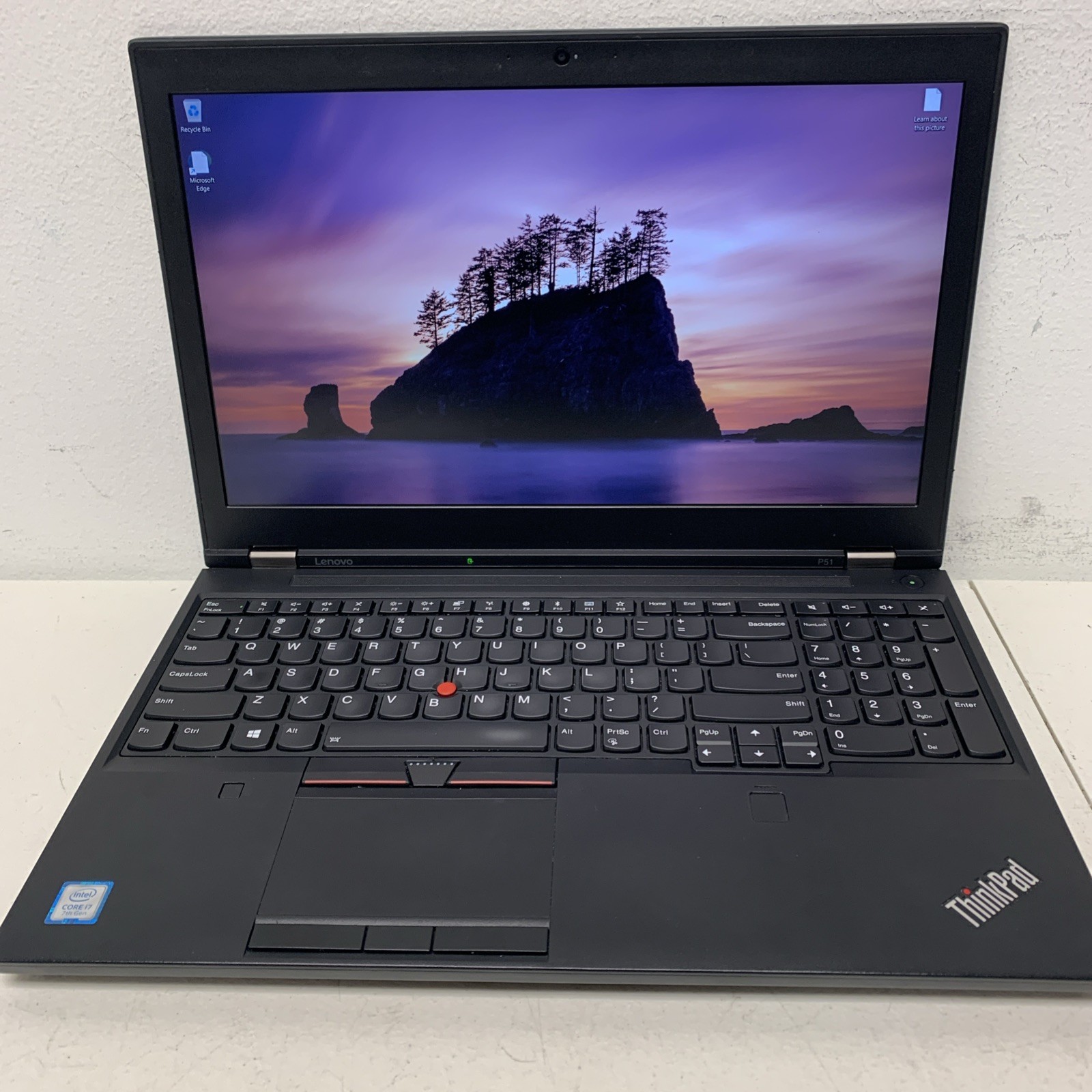 Lenovo ThinkPad P51 Core i7-7700HQ 16GB Ram 500GB SSD Windows 11 Pro