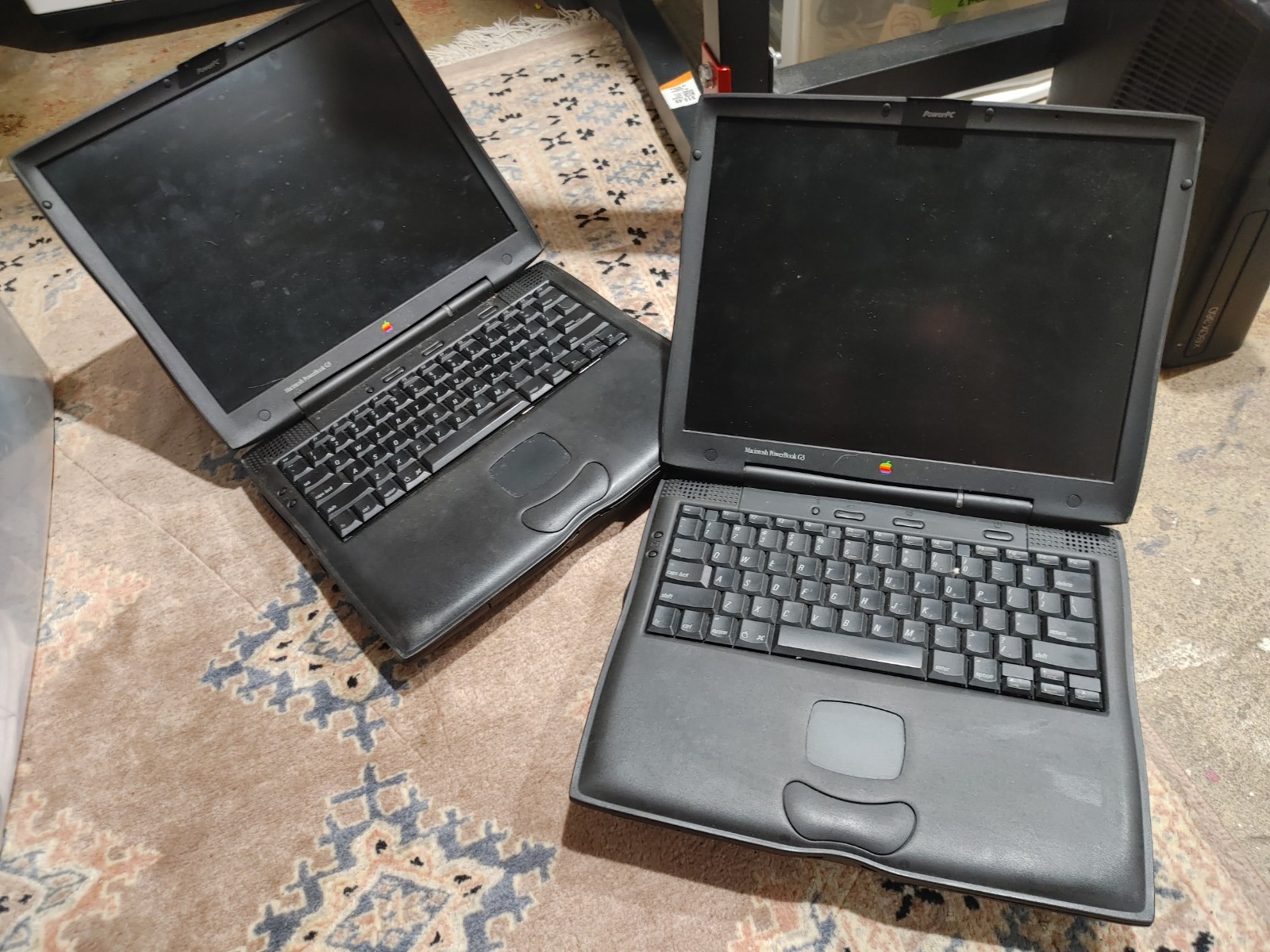 Lot Of 2 UNTESTED Apple PowerBook G3 Laptops