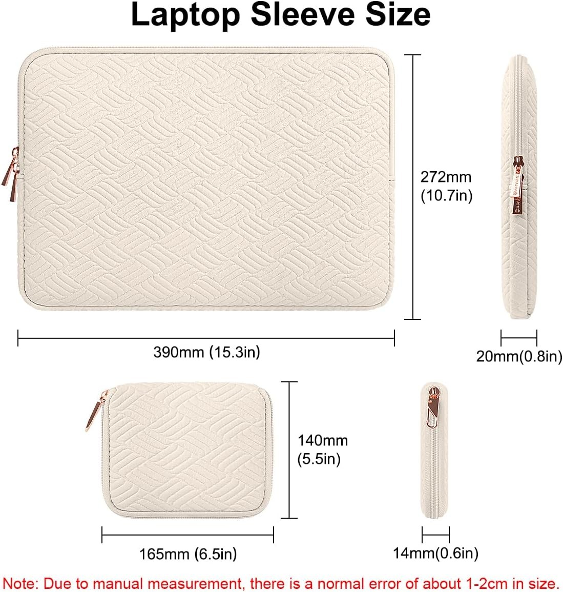 Laptop Sleeve Case for MacBook Pro 15 16 inch/MacBook Air M5 A3448 M4 A3241 M3 A