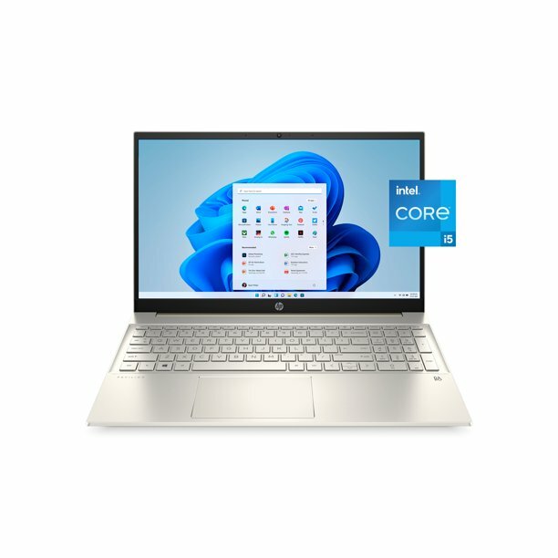NEW HP Pavillion 15-eg0050wm Laptop Notebook i5 8GB RAM 512GB SSD Gold