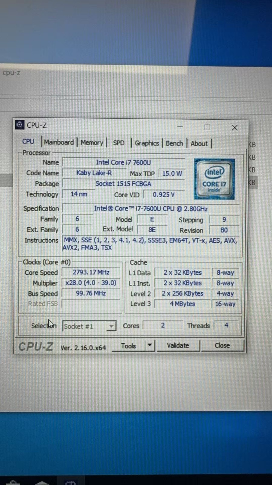 DELL Latitude 7280 12.5” Touch FHD i7-7600U 2.80GHZ 16GB 512GB SSD Win 10 Pro