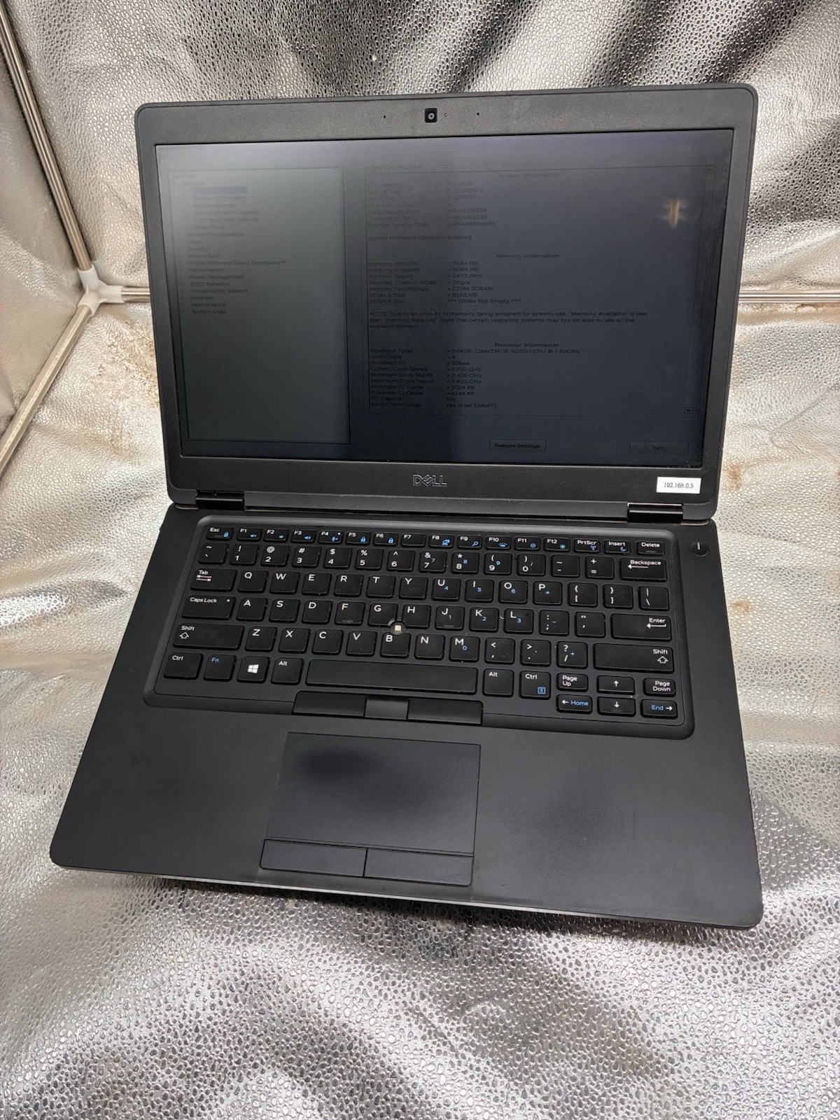 Dell Latitude 5490 i5-8250U 1.60 GHz 8GB RAM 128GB SSD Windows 11