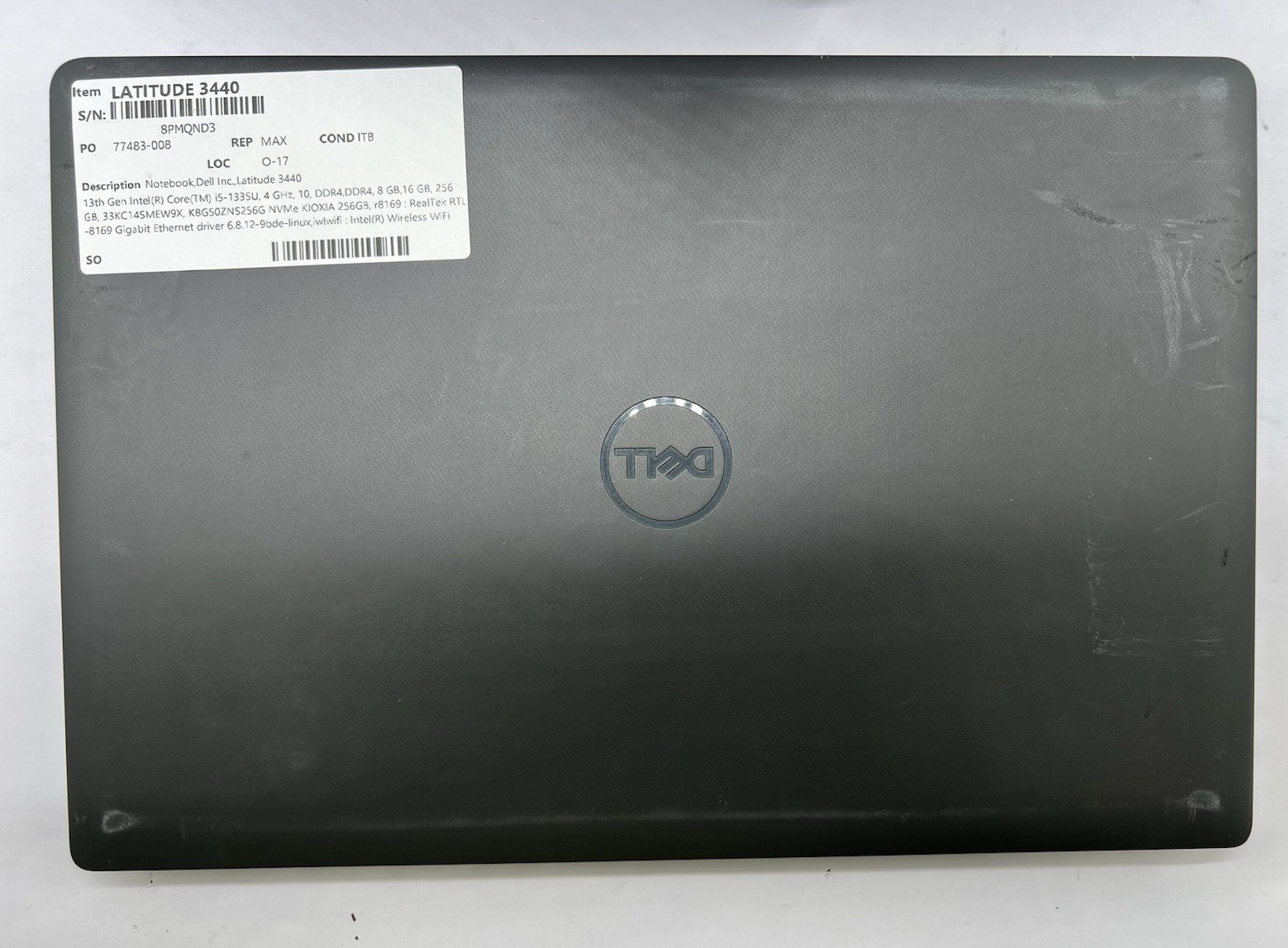Dell Latitude 3440, Core i5 13th Gen, 4.5GHz, 24GB RAM, 256GB NVMe-No OS/Charger