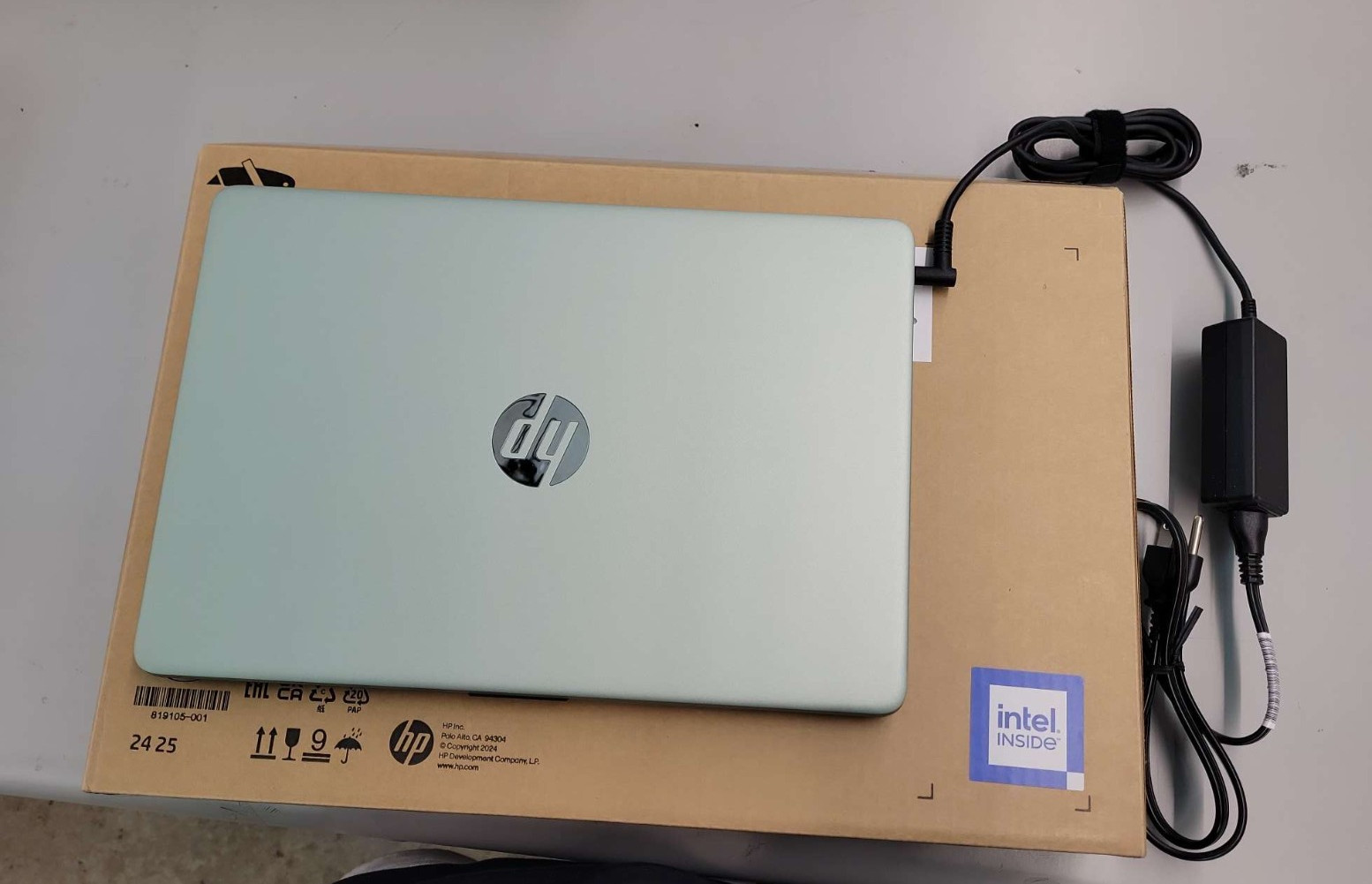 HP 14″ Laptop, Intel Processor N150, 4GB RAM 128GB SSD+128GB MSD, Green , Win11P