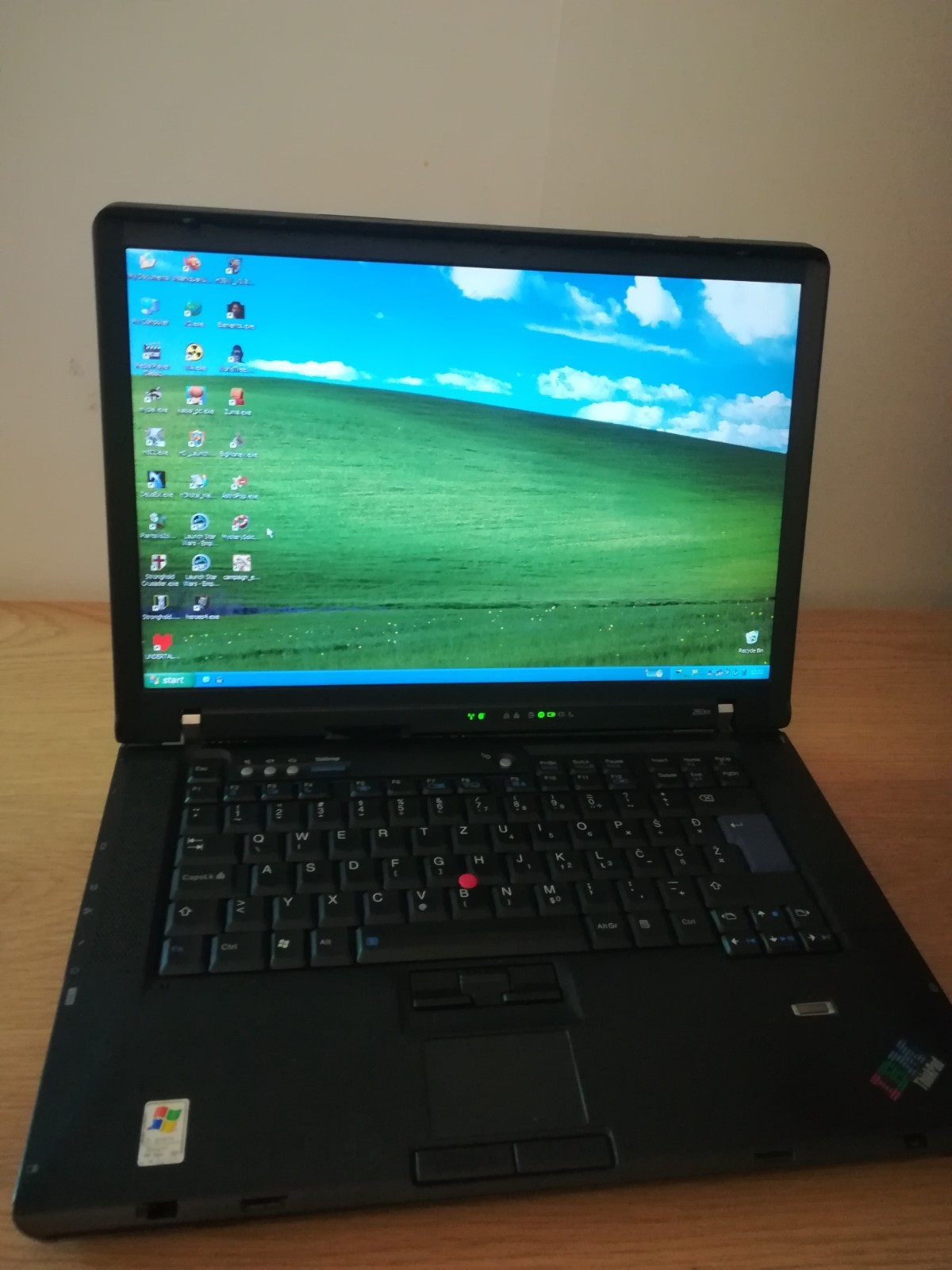 IBM ThinkPad Z60m 1.86Ghz Pentium Windows XP ATI Graphics