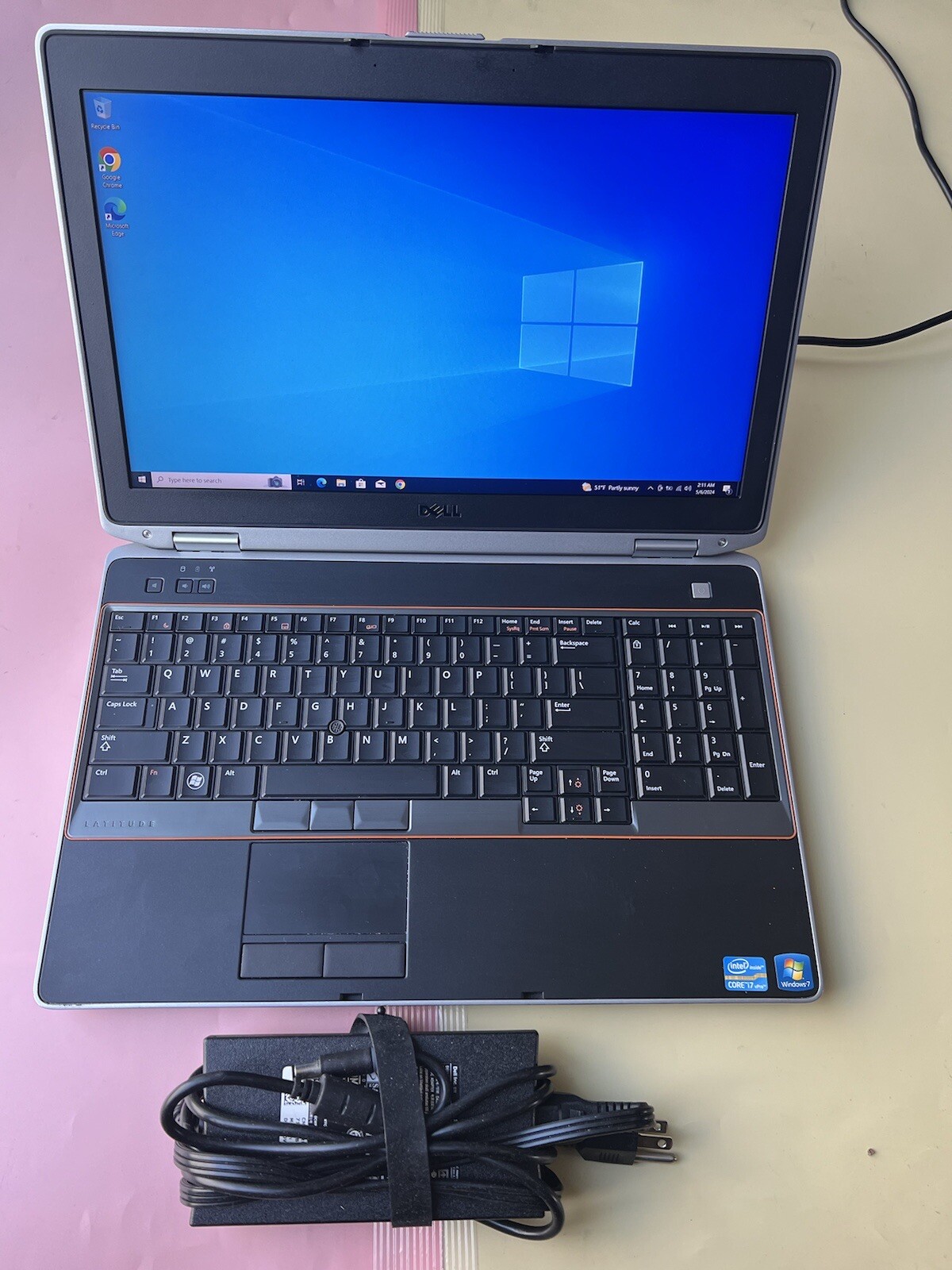 Dell Latitude E6520 Intel Core i7-2620M 2.70GHz 8GB RAM 500GB HDD HDMI 1920X1080