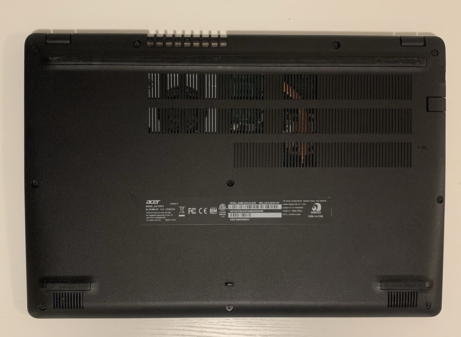 Acer Aspire 5 | Ryzen 5 3500U | 8GB RAM | Radeon Vega 8 | 500GB SSD