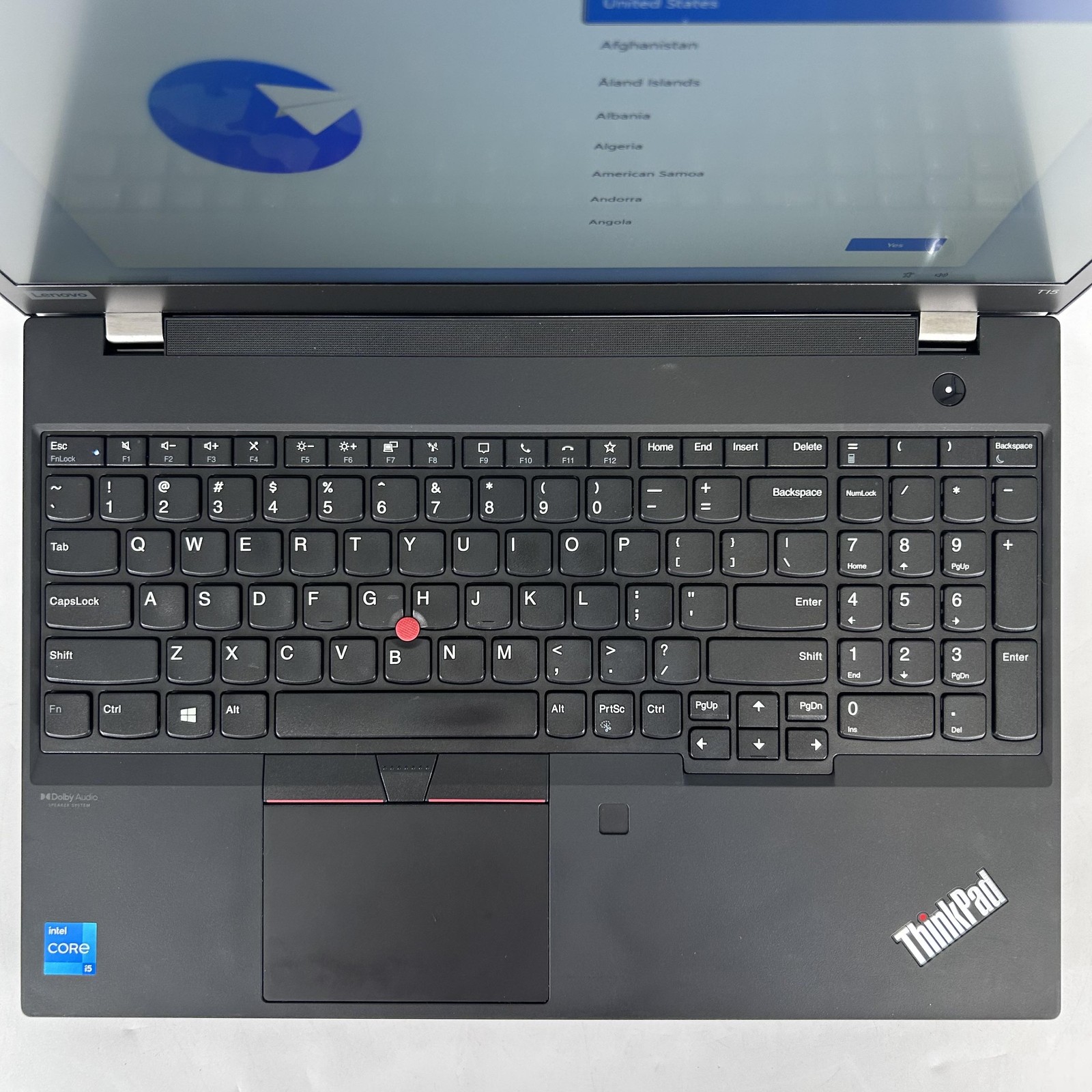 Lenovo ThinkPad T15 Gen 2 Black FHD 2.4 GHz i5-1135G7 16GB 512GB SSD LCD BLEED