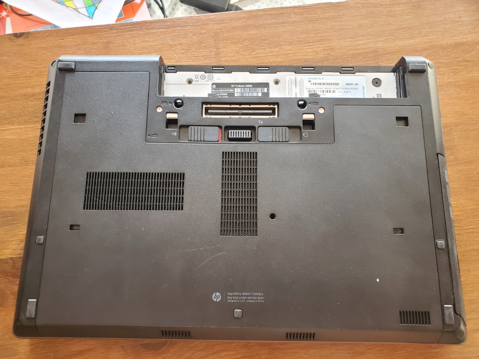 HP Probook 6460b Laptop – i3-2310M, 64gb SSD, 8gb RAM.