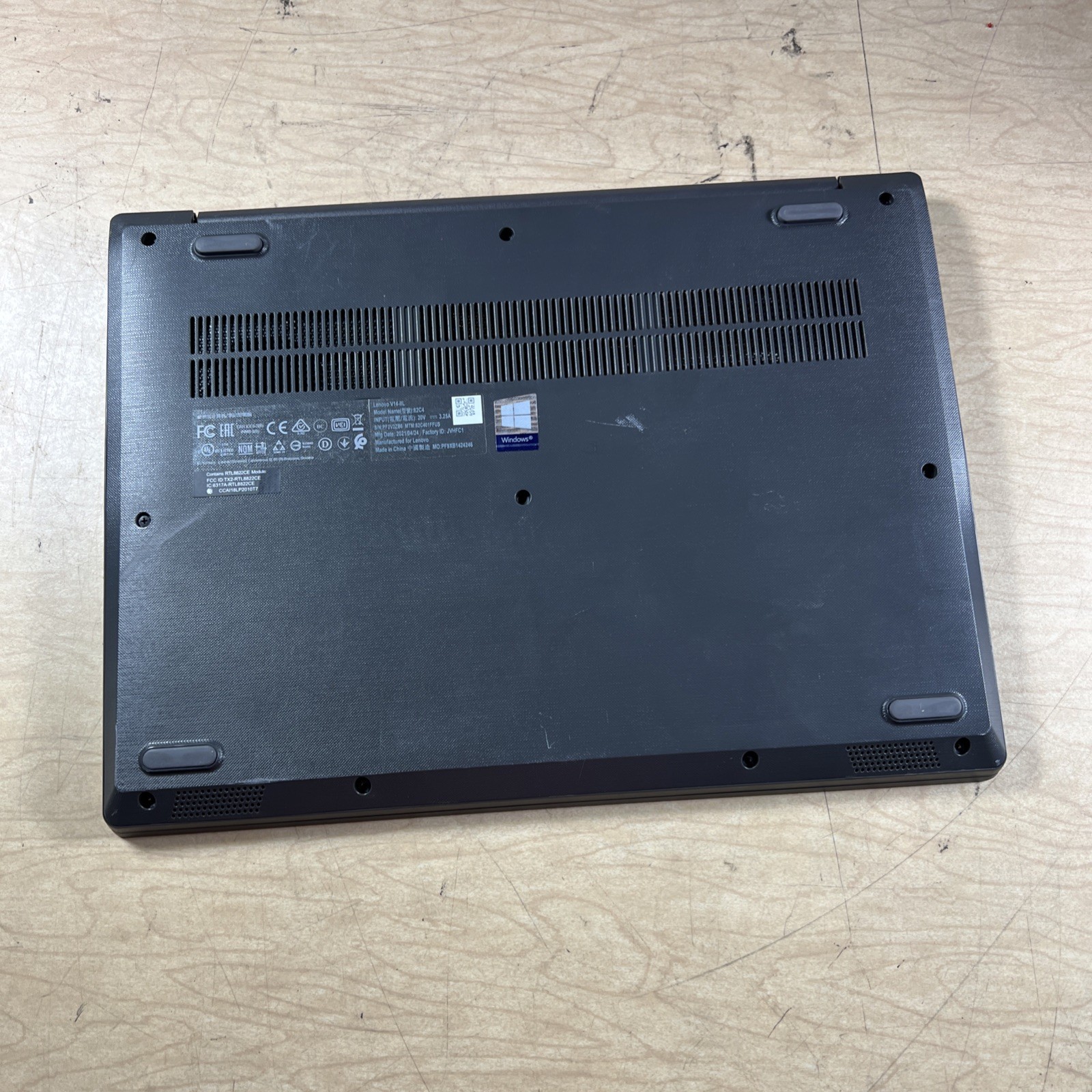 LENOVO V14-IIL INTEL CORE I3-1005G1 1.20GHZ 8GB RAM **NO HD/ NO CADDIE/ NO OS