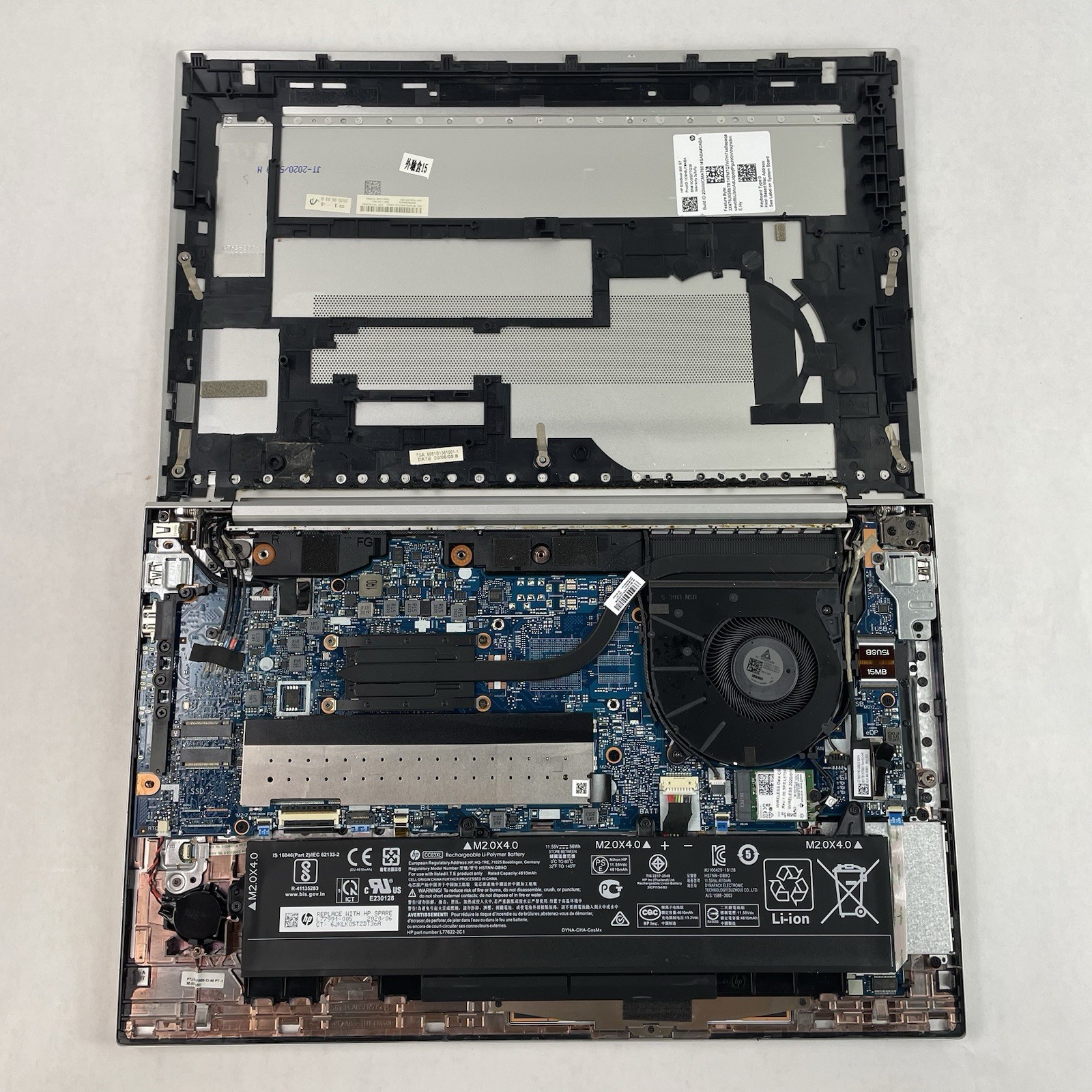 HP EliteBook 850 G7 15.6″ i5-10310U 1.70 GHz 8 GB RAM No SSD/OS/AC