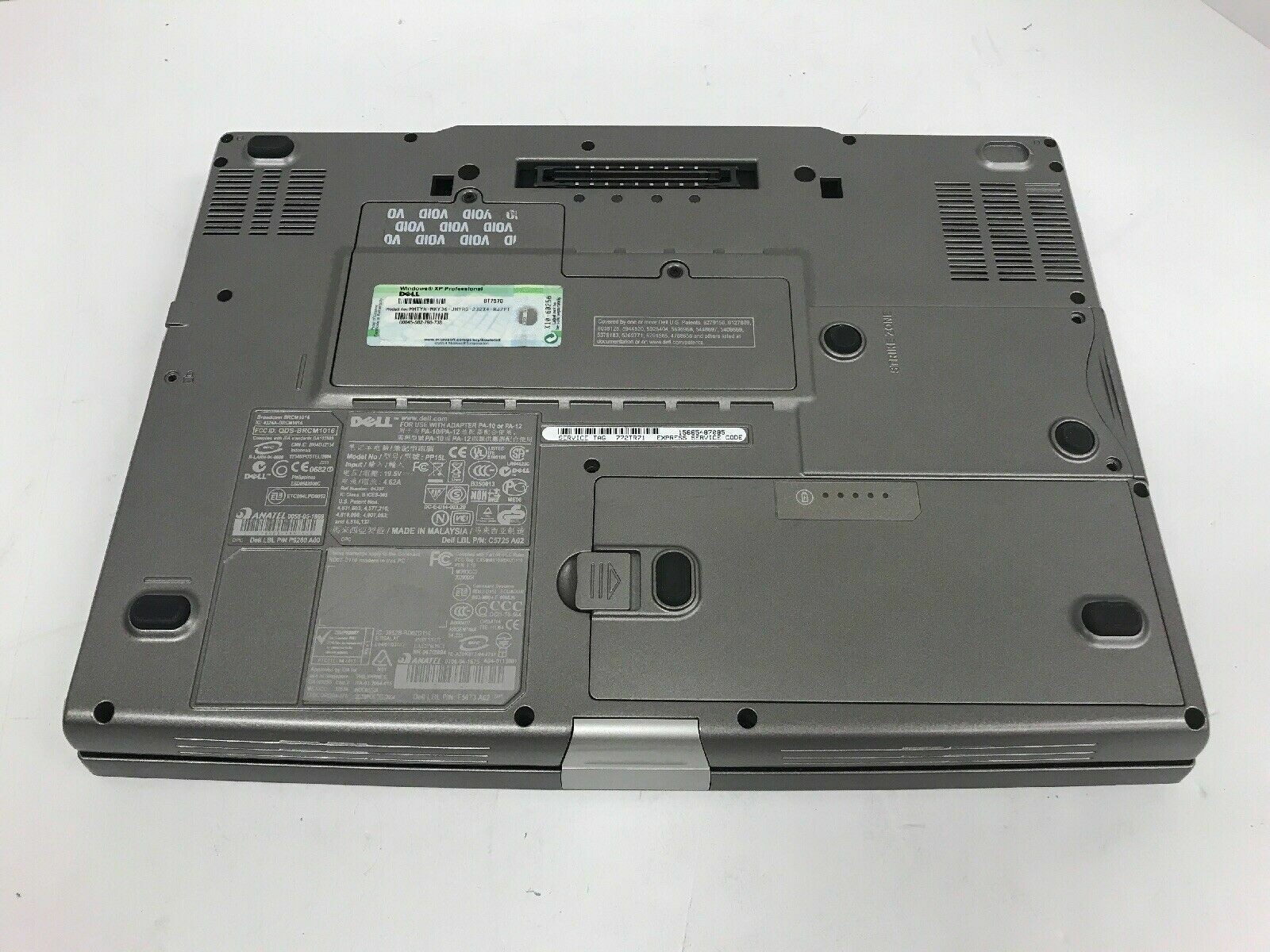DELL LATITUDE D810 LAPTOP PP15L *FOR PARTS ONLY*
