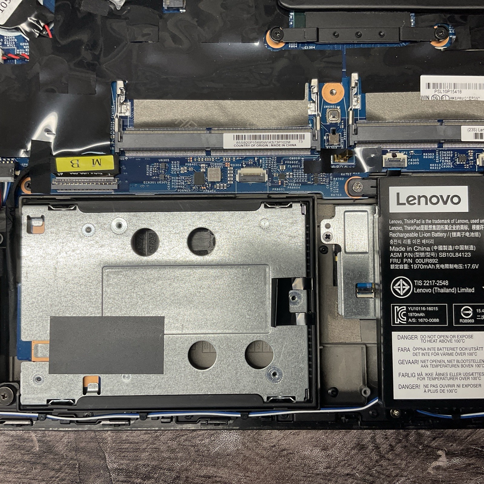 Lenovo ThinkPad T570 / i7 7th Gen / No RAM / No SSD / O20