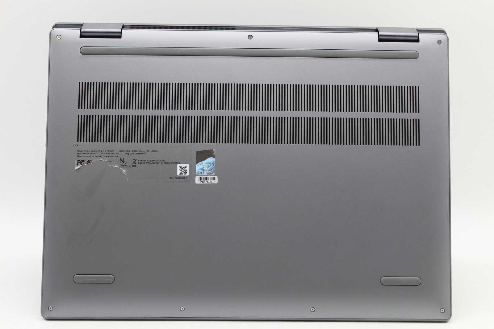 Lenovo IdeaPad 5 16″ Touch Intel Core 5 120U 1.4GHz 16GB 512GB SSD PC1744607