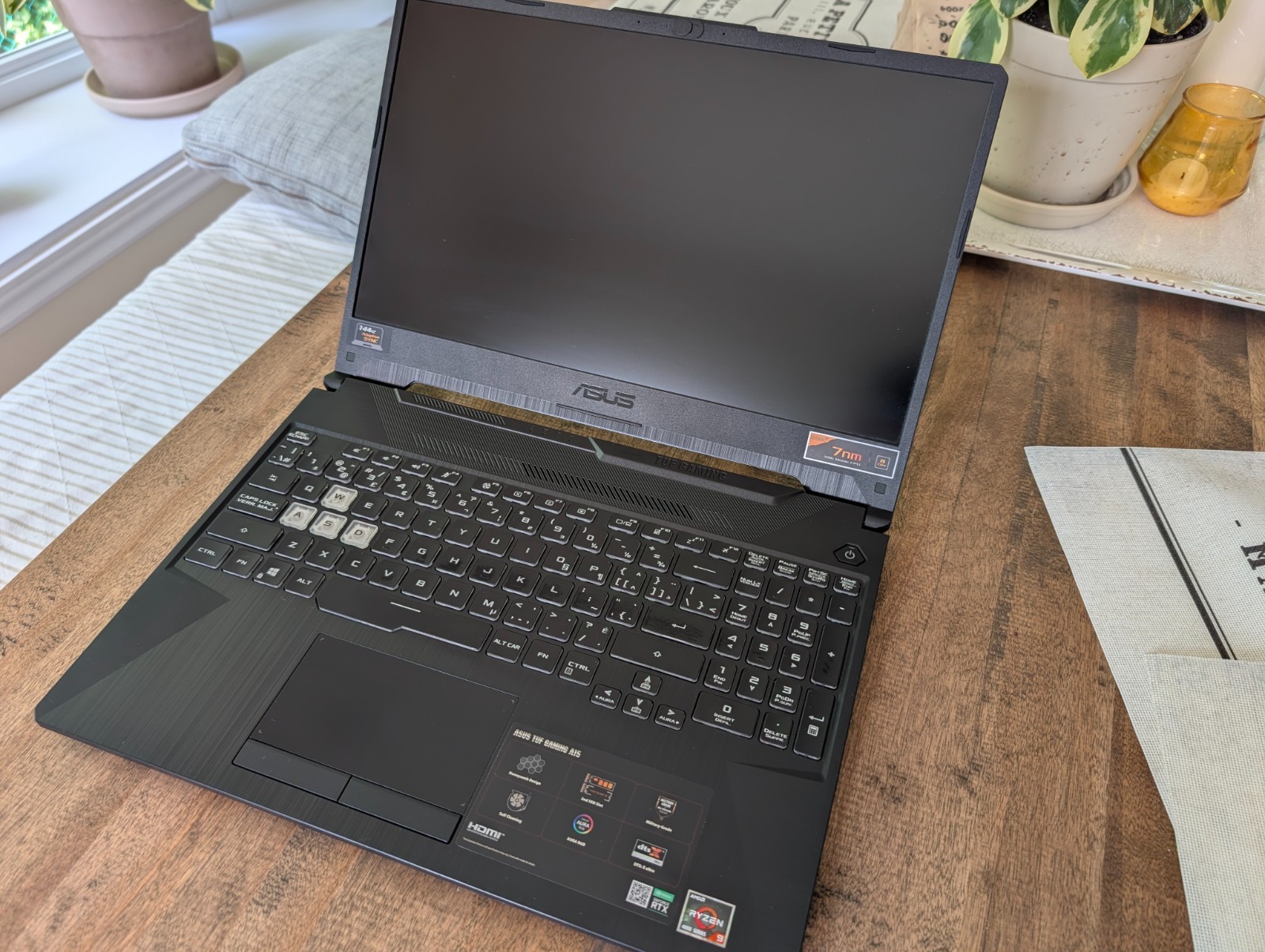 ASUS TUF 15.6″ Gaming Laptop | Ryzen 9 | RTX 2060 | 32 GB RAM | 1.5 TB Dual SSD