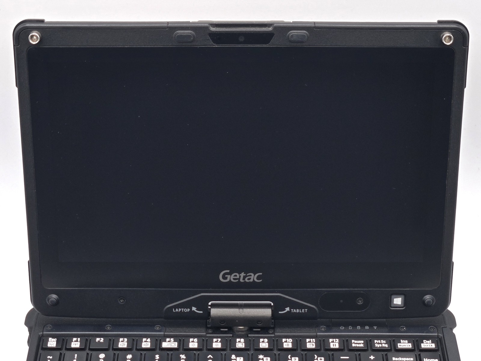 Getac V110G4 2-in-1 11″ HD Touch I5-7200U 256GB SSD 16GB W10 Pro Webcam Backlit