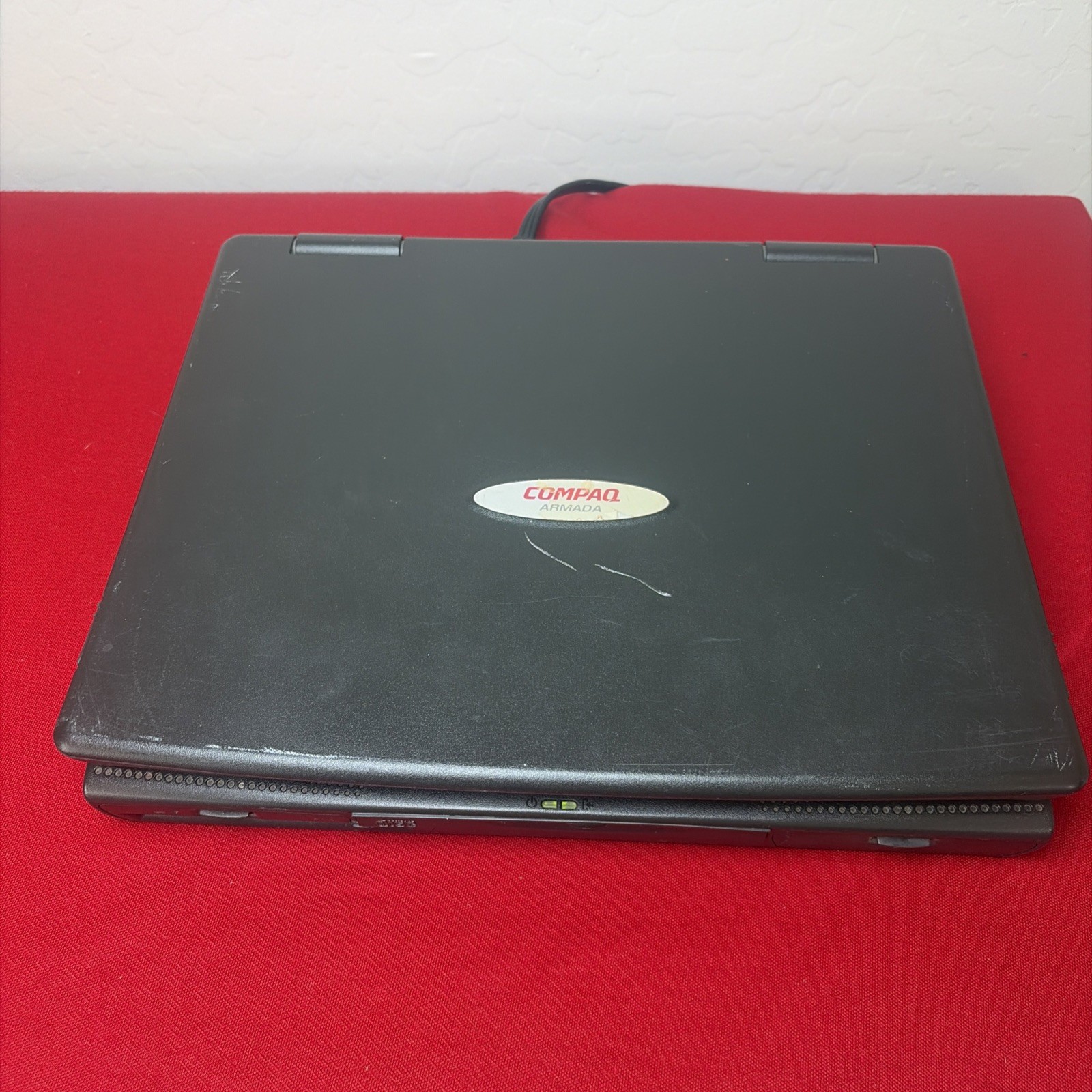 Compaq Armada 1700 Laptop Vintage Boots Power Cable HDD Floppy Caddy Battery