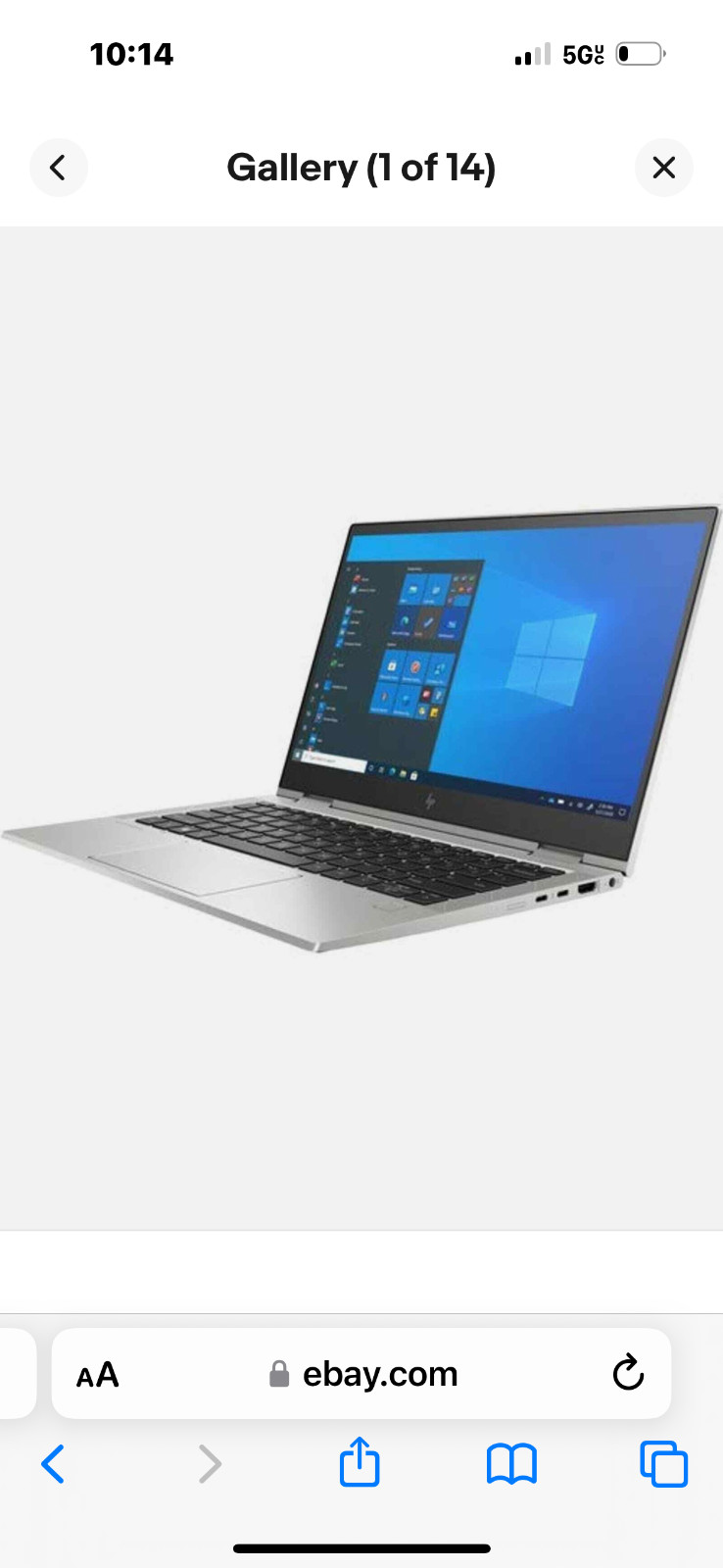 HP EliteBook x360 830 G8 2in1 Core i7 FHD 1080P 1920×1080 2-1 16GB RAM 1