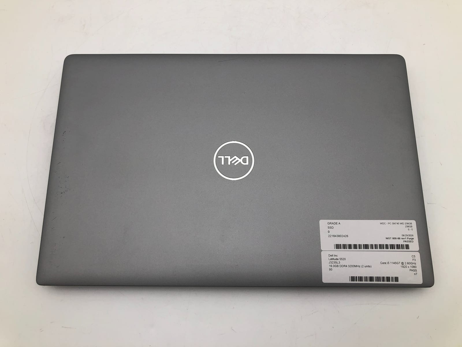 Dell | Latitude 5520 | i5-1145G7 | 16GB | 256GB NVMe | Win 11 Pro | 93% Battery