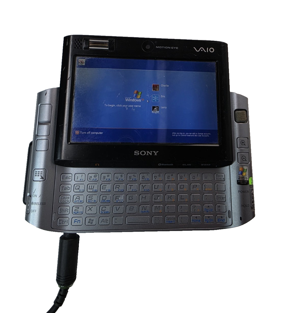 Sony VAIO VGN-UX180P Ultraportable Micro PC 512MB 30GB Intel Core Solo WORKS