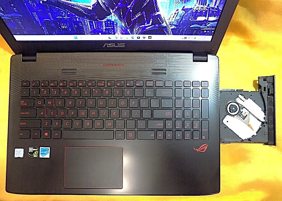 ASUS ROG GL552VW -DH71 15.6″ 1TB +256GB 16GB Win11 ****Gaming PC Laptop Computer
