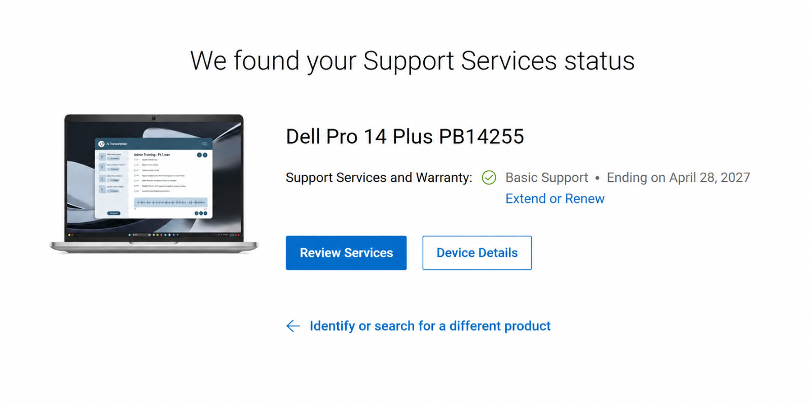 Dell Pro 14 Plus PB14255 | Ryzen 5 230 / 16GB RAM / 512GB/14″ WUXGA/Win 11 Pro