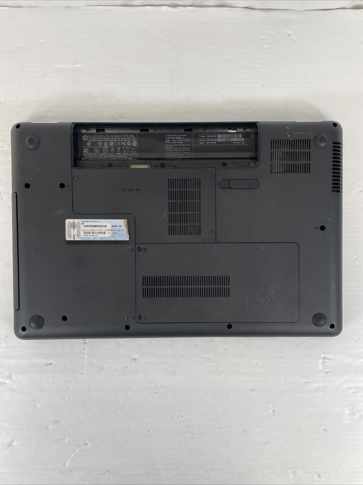 HP G62 15″ Laptop AMD Athlon II P340 2.2GHz 8GB RAM 320GB HDD Windows 10
