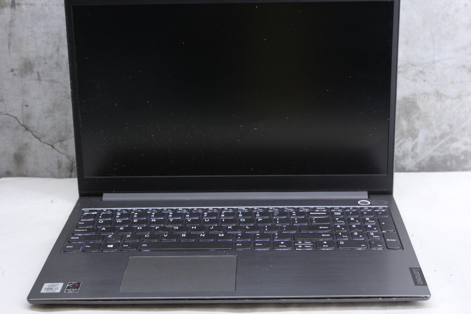 Lenovo ThinkBook 15-IIL 20SM *No POST, LCD Crack, No SSD/Ram AS-IS* i5 10th Gen