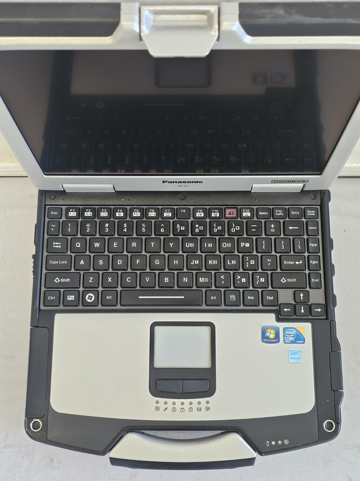 Panasonic Toughbook CF-81 Laptop – Intel i5-M520 – 2GB RAM 160GB HDD Win 10 READ