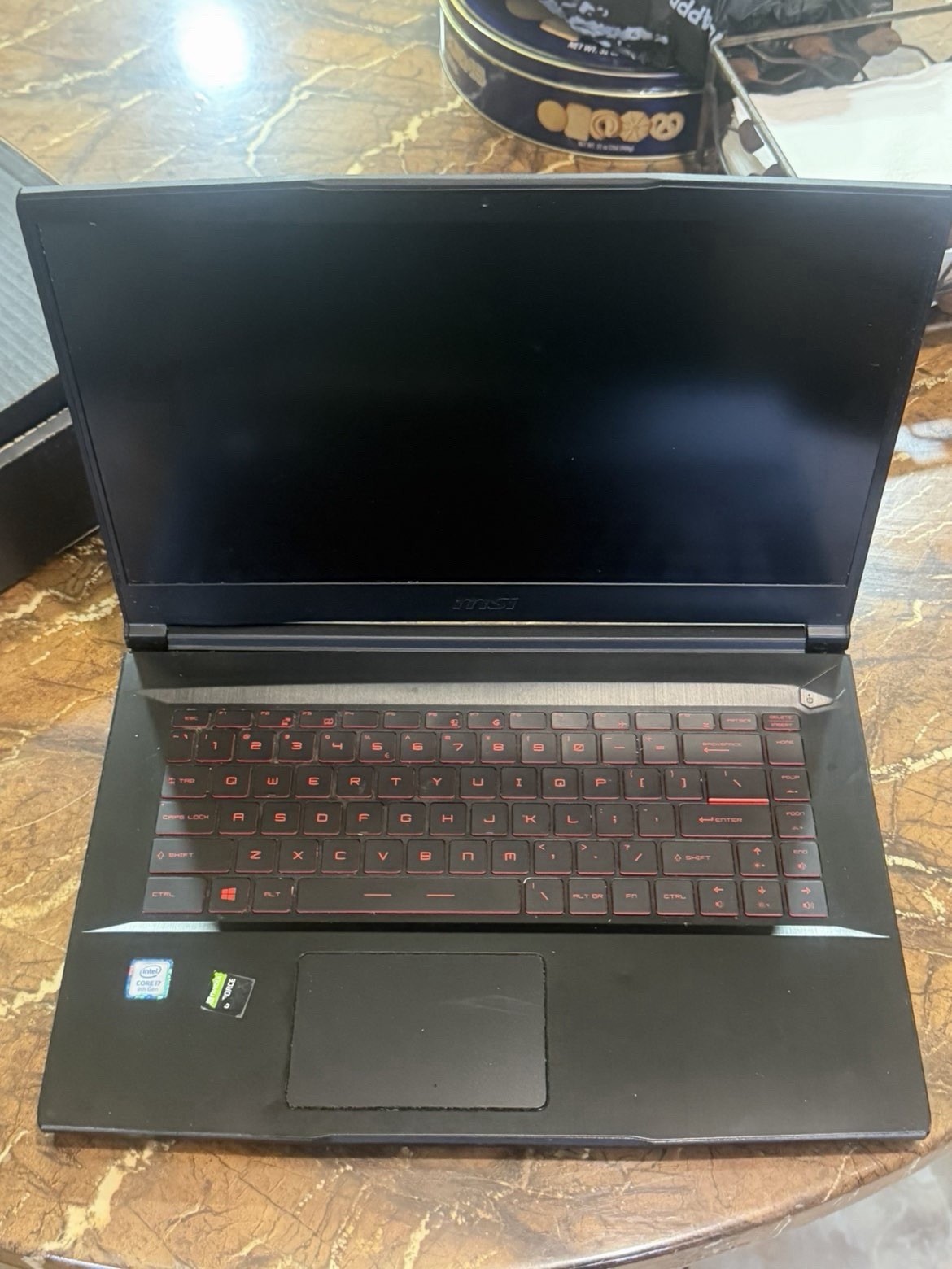 MSI gaming laptop 2060