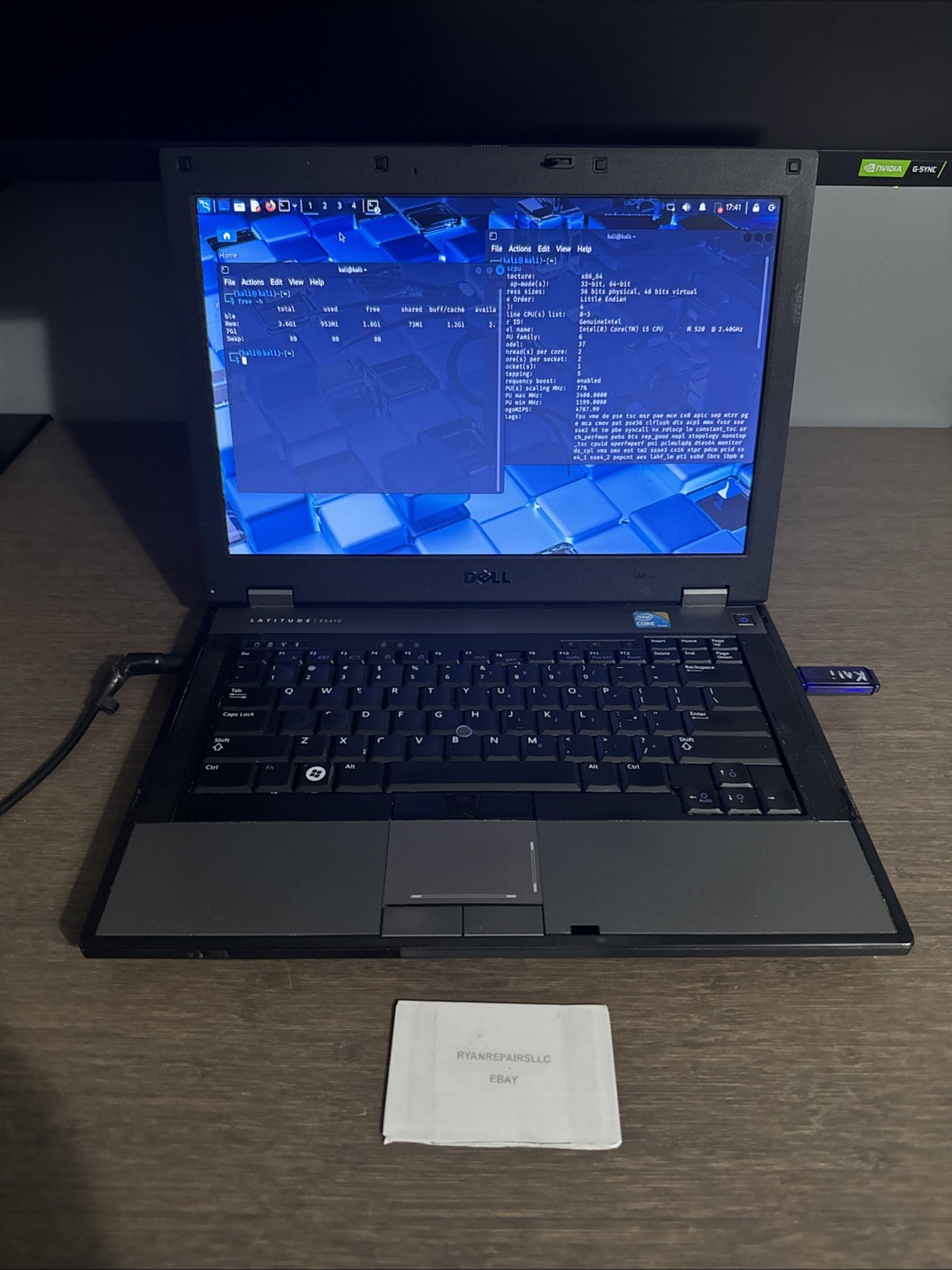 Dell Latitude E5410 Laptop i5 2.4ghz Processor, 4GB RAM READ