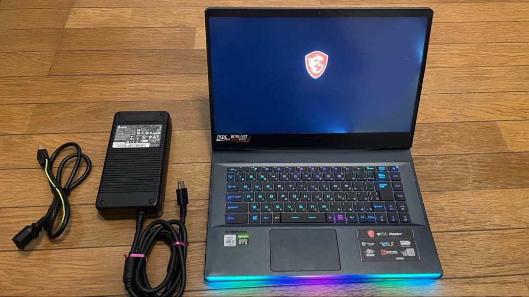 MSI GE66 Raider i9-10980HK 16GB 256GB SSD Windows 11 Pro Office 2021 Junk