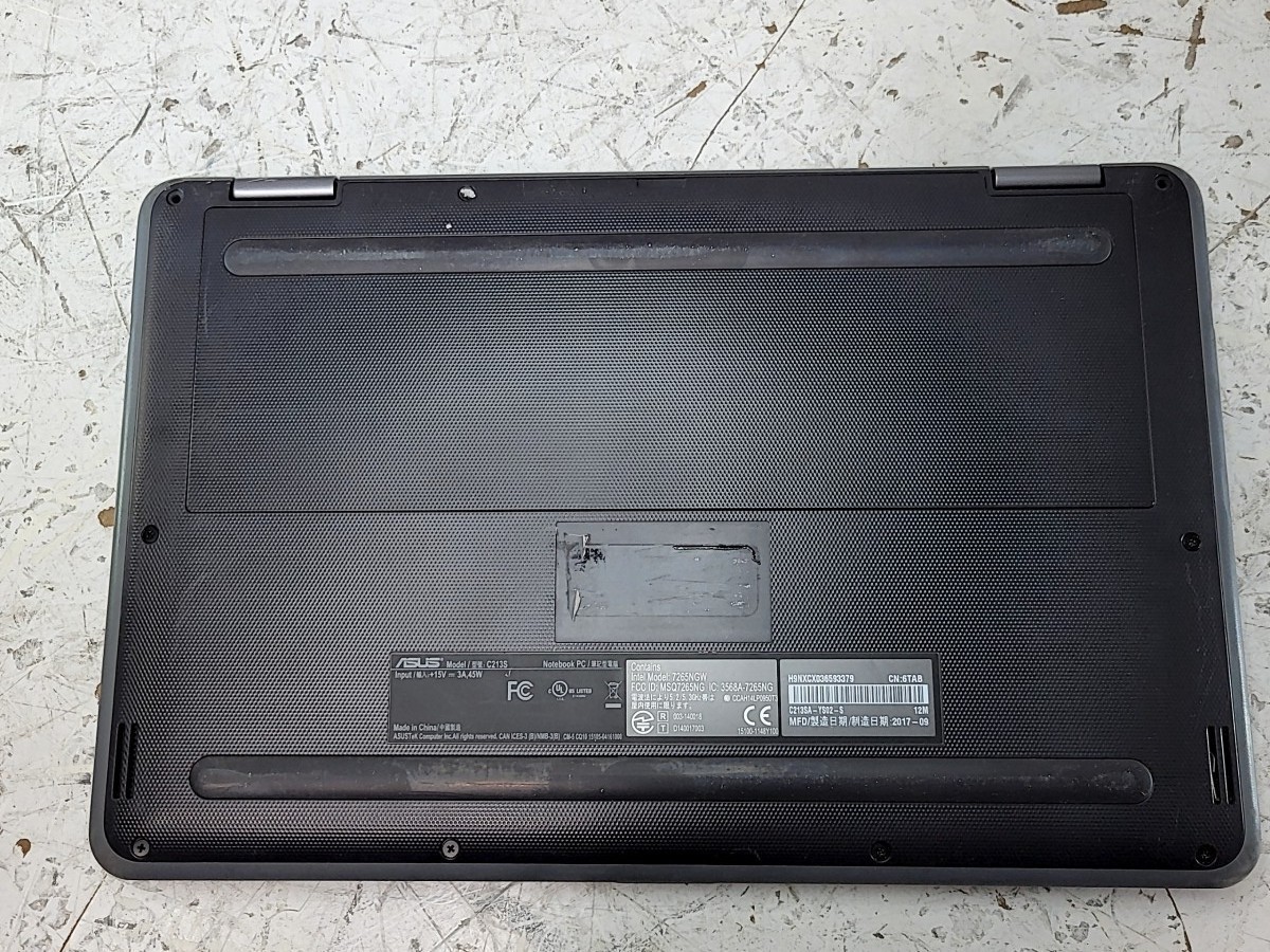 ASUS c213s Chromebook Intel Celeron N3350 32GB 4GB SEE NOTES