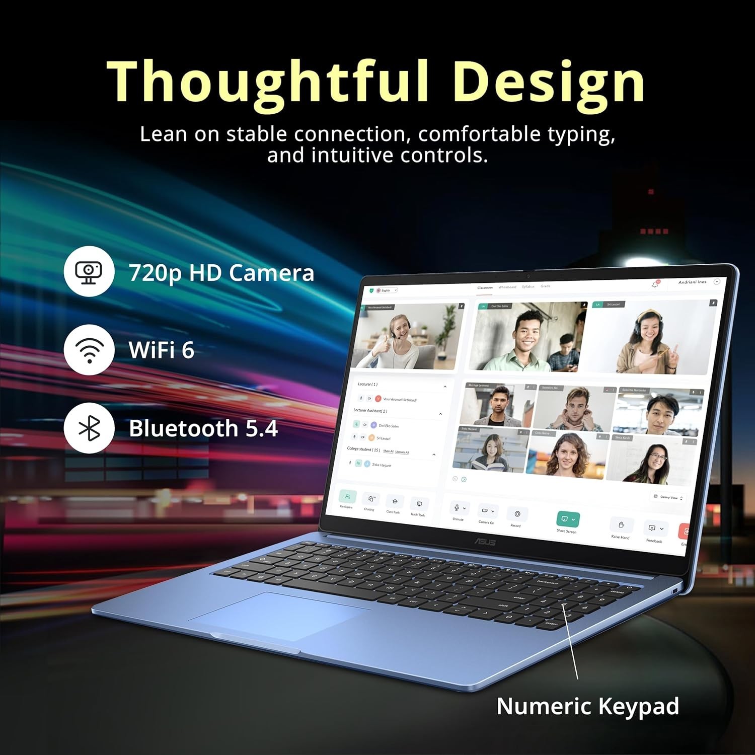 Chromebook CX15 15.6″ FHD IPS Laptop, Intel Celeron N4500, 4GB RAM, 640GB Sto…