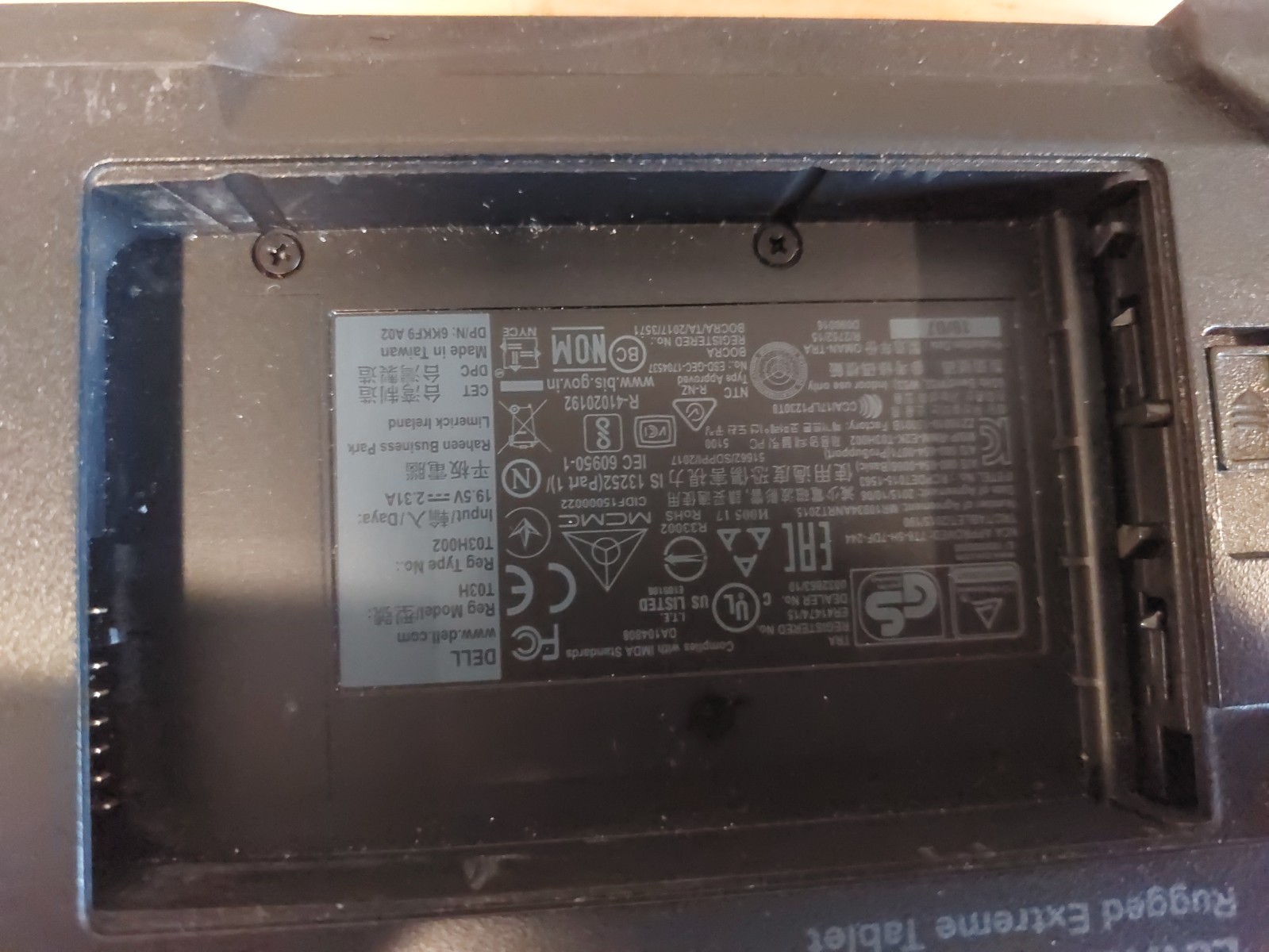 Broken AS-IS Dell Latitude 7212 Rugged Tablet Lot of 3 i5-8350U 8gb 128gb