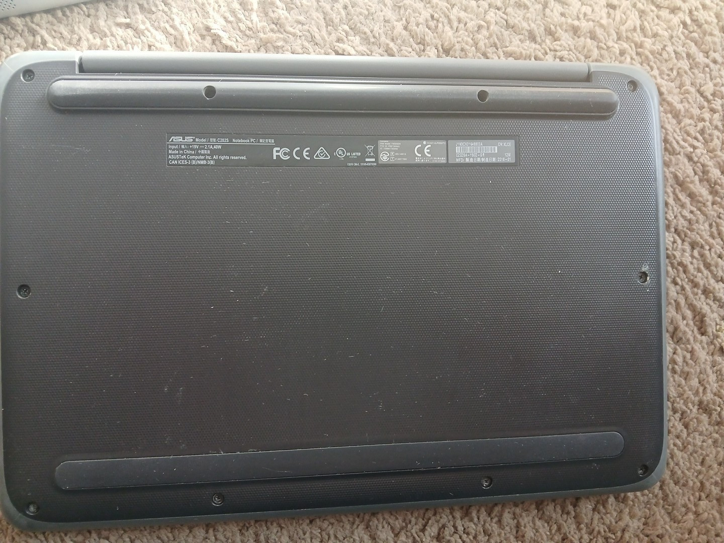 Asus Chromebook 11.6″ C202SA-YS02-GR Intel Celeron N3060 4GB 16GB eMMC