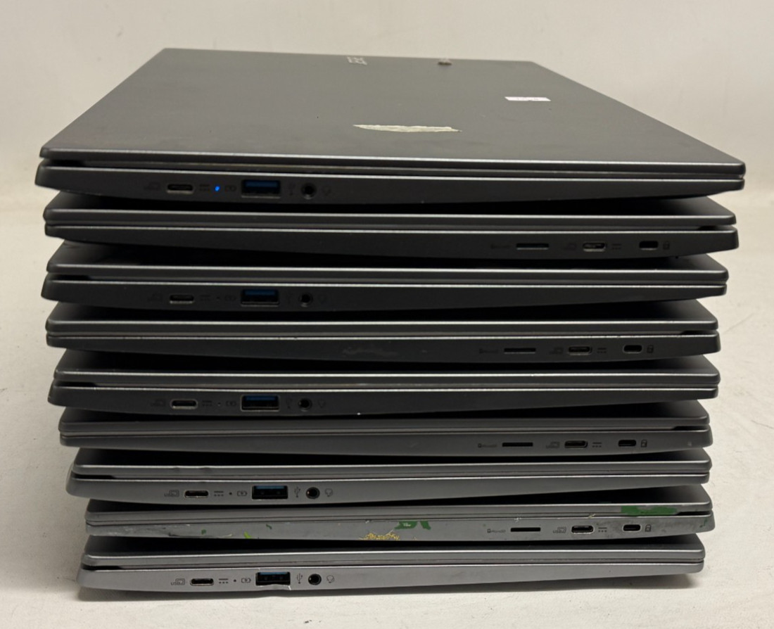 Acer Chromebook CB715-1W 15.6″ (i3-8130u – 8GB RAM – 128GB Storage) – Lot of 9