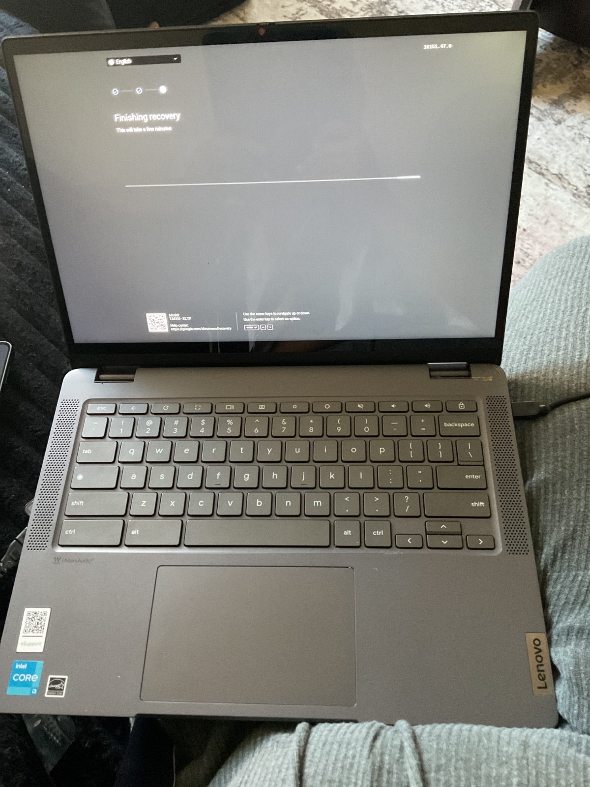 LENOVO FLEX 5i CHROMEBOOK 14″FHD TOUCH I5-1334U 8 256 SSD CHROME OS – STORM GRAY