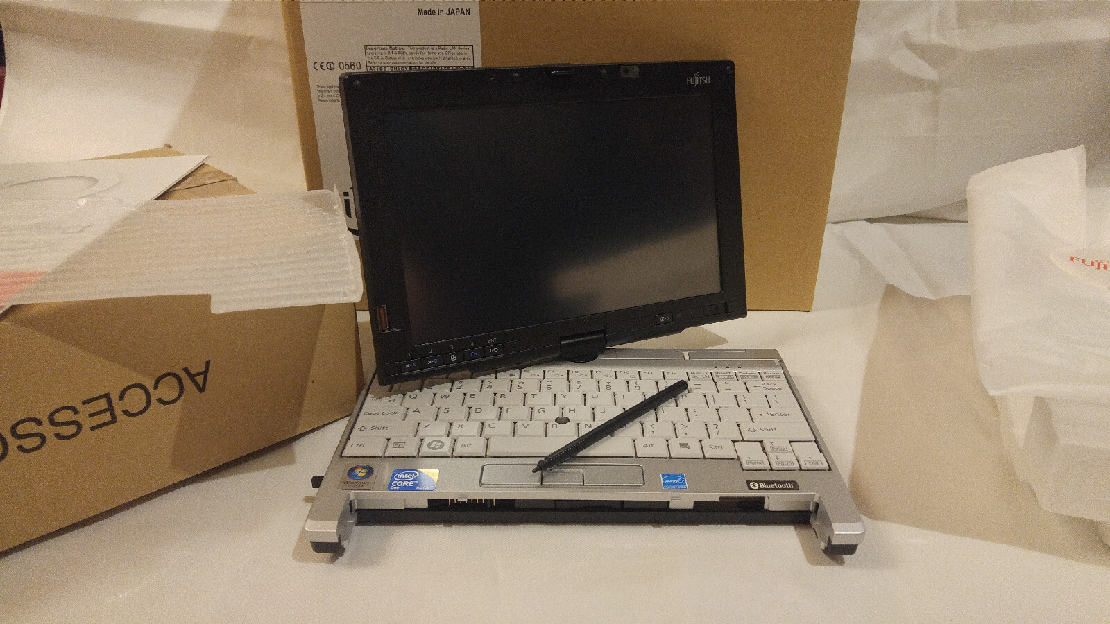 New Old Stock Vintage Fujitsu Lifebook P1630 UMPC Laptop Retro Computer