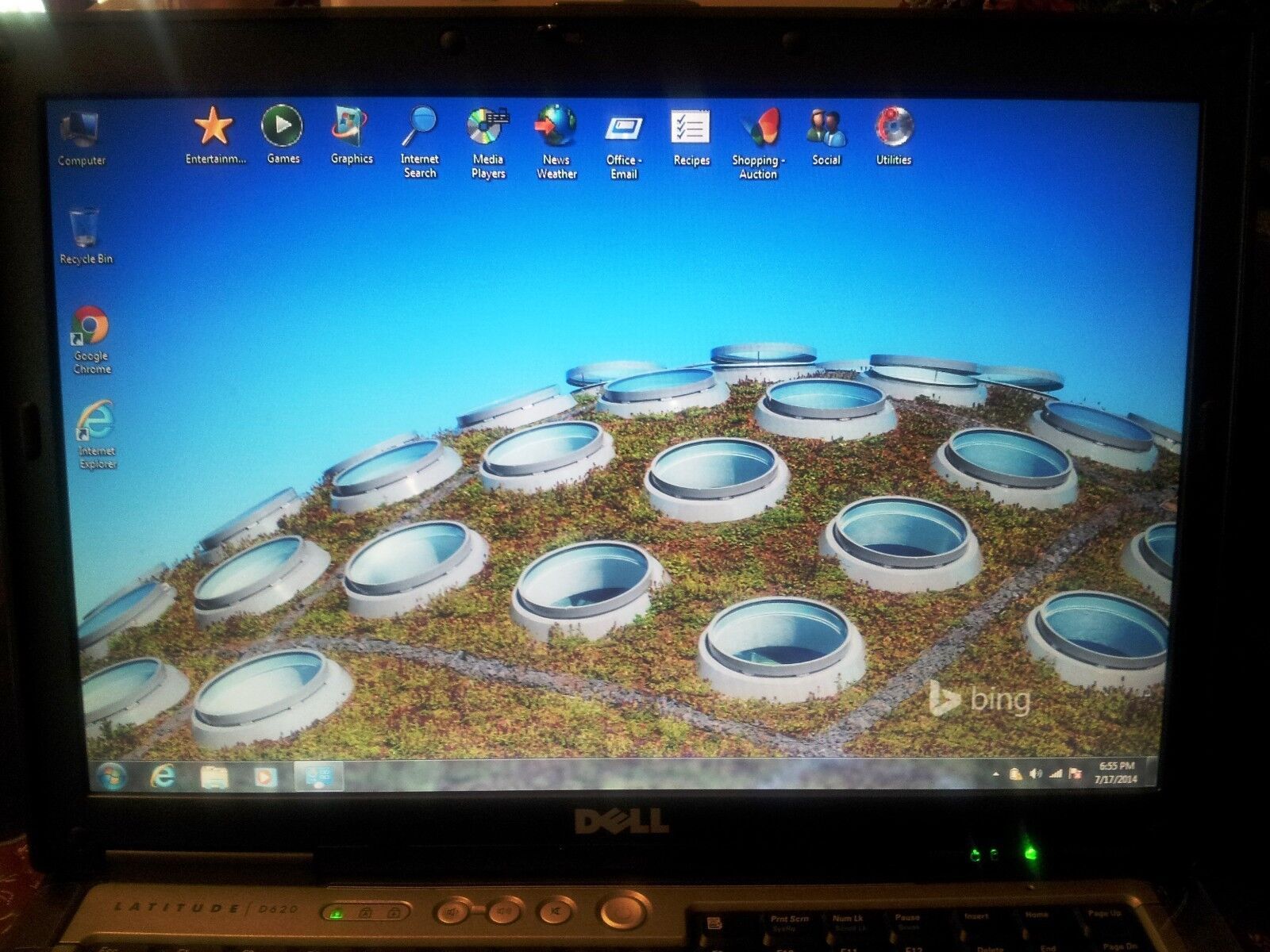 Dell Laptop Windows XP Pro RS232 Serial Port-Use drop down box to choose options