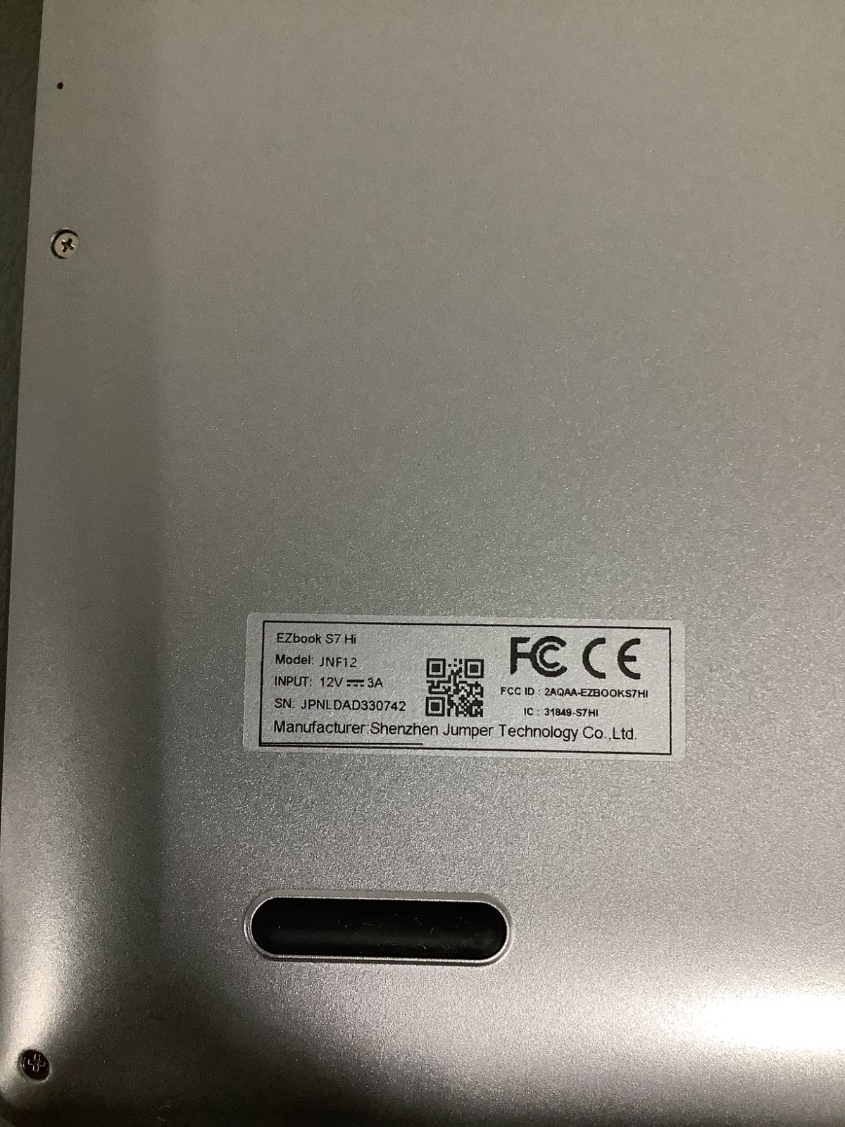Jumper EZbook S7Hi JNF12 15.6in Laptop 128GB+512GB (JPNLDAD330742)