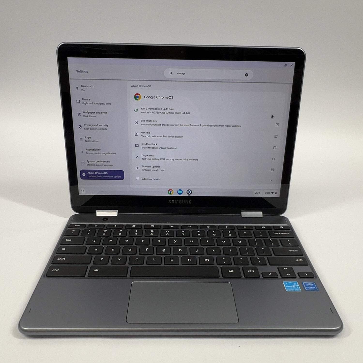 Samsung Galaxy Chromebook Plus 12.2″ 4GB RAM 64GB SSD