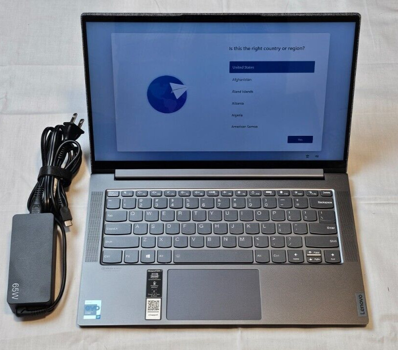 Lenovo Ideapad Slim i7, 16GB Ram, 1TB, 14″ FHD Touchscreen, FPR Grey 82a6000fus