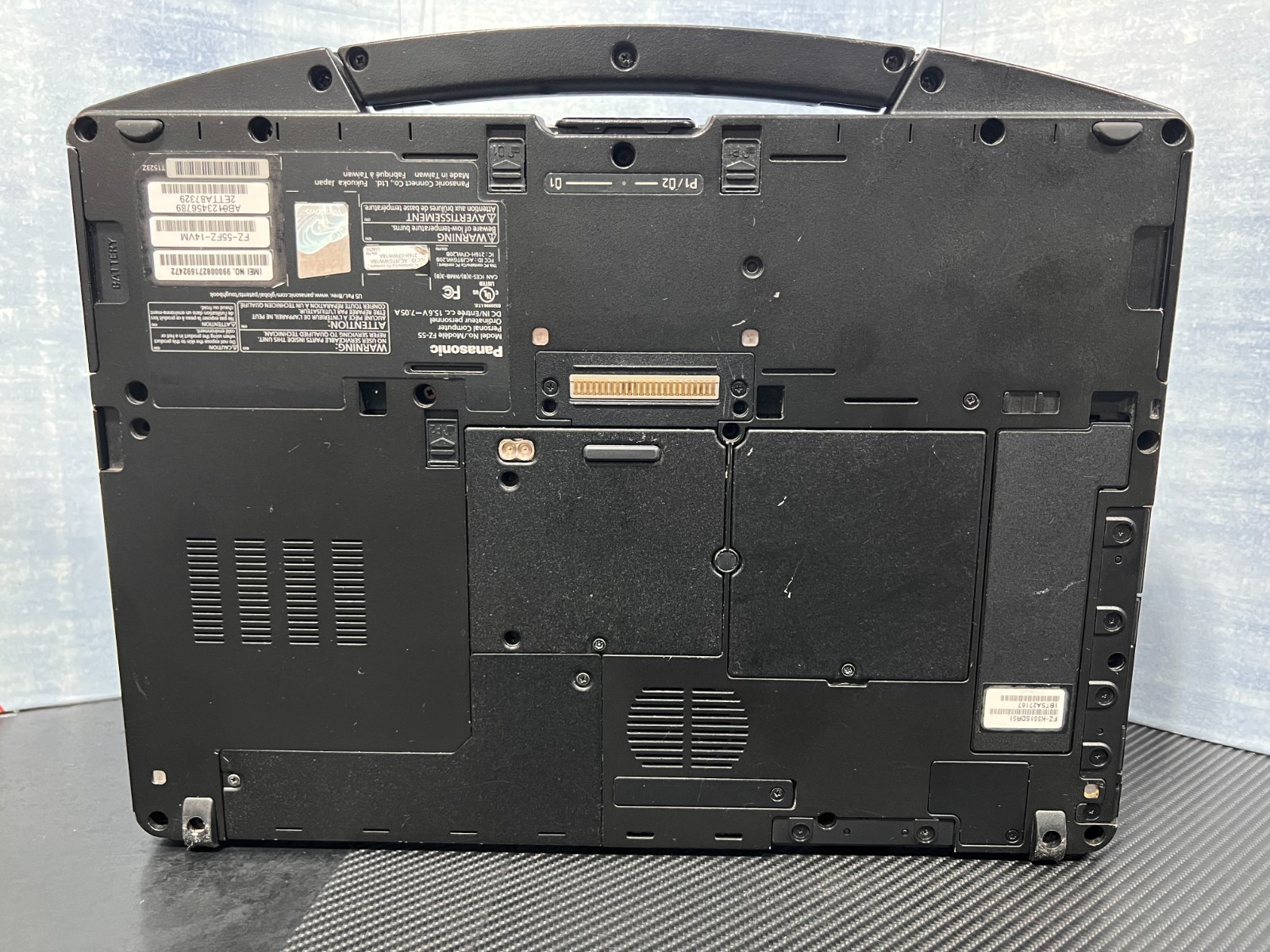 Panasonic Toughbook FZ-55FZ-14VM i7-1185G7,16GB,256GB(NVMe),Iris Xe video,490Hrs