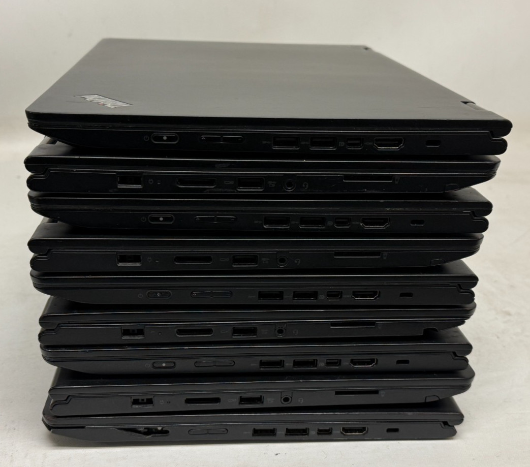 Lenovo ThinkPad Yoga 460 (i5-6200u – 8GB RAM – NO OS/HDD – PARTS) – Lot of 9