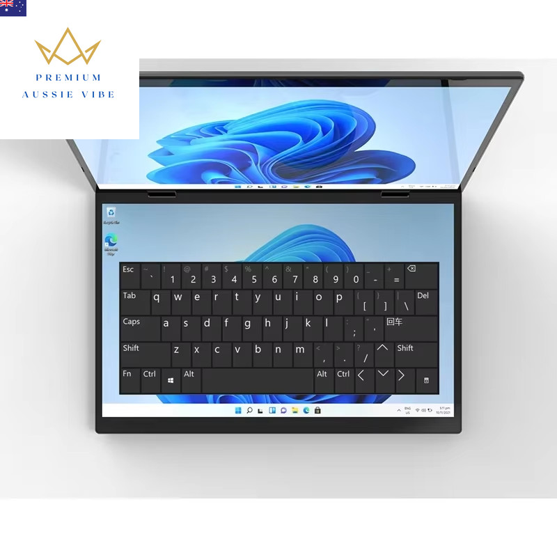 Topton L14 YOGA Dual Screen 360° Laptop 12Th Gen Intel N95 2*14 Inch 2.5K Touch