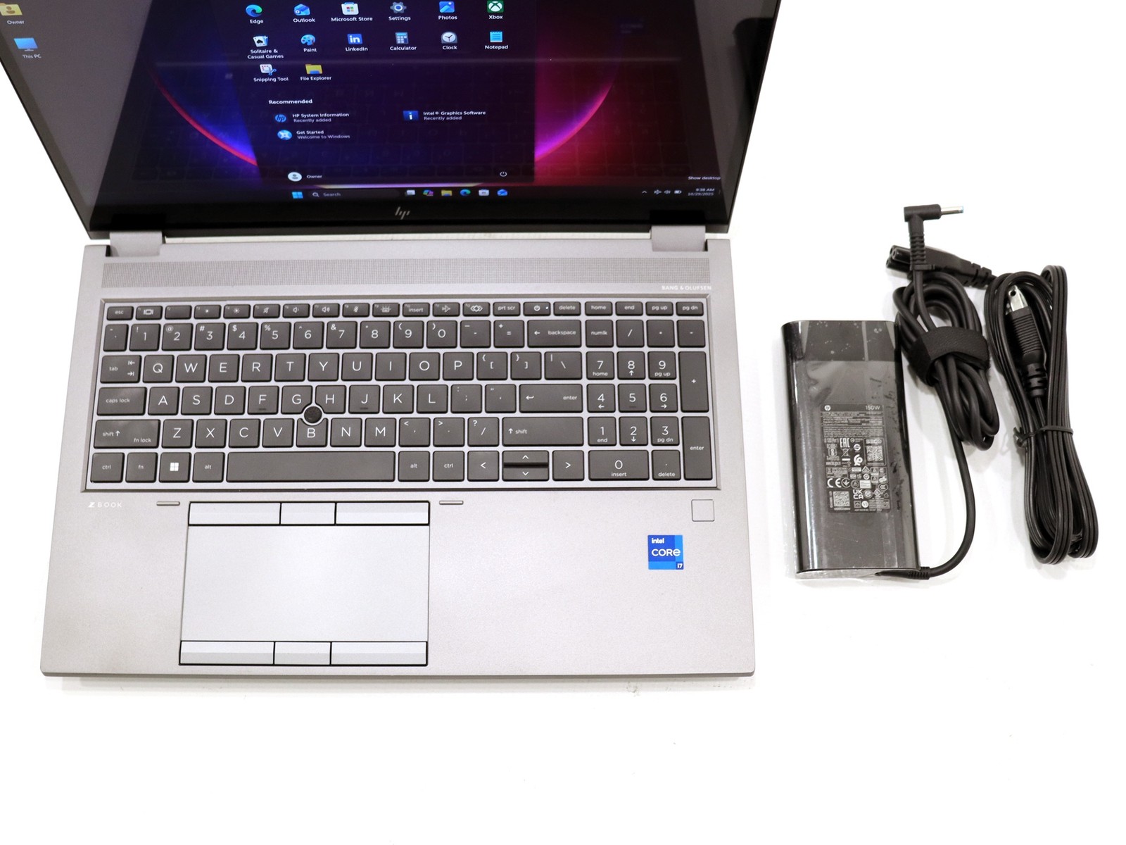 HP ZBook Fury G8 4K UHD 15.6″ Touch i7-11850H 64GB 1TB NVMe NVIDIA T1200 W11P
