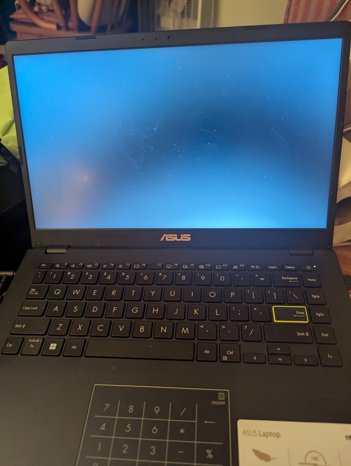 ASUS 14″ Full HD Laptop Intel Pentium N6000 4GB RAM 64GB eMMC Windows 11 Blue