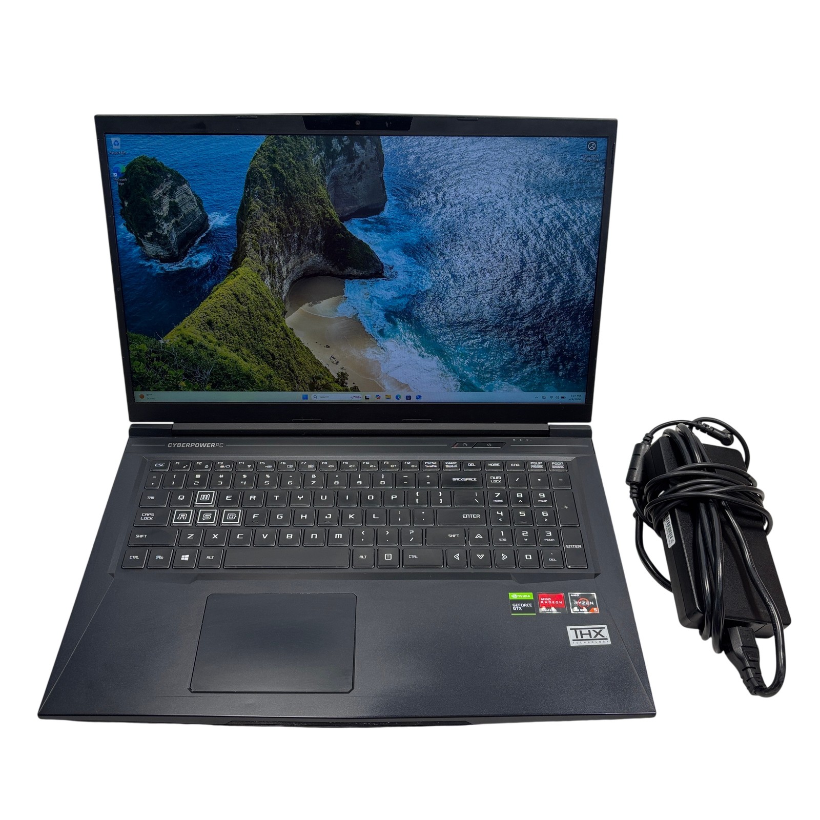 CyberPowerPC Tracer R GK7NPFR Ryzen 5 4600H GTX 1650 Ti 16GB RAM 1TB SSD 17.3″