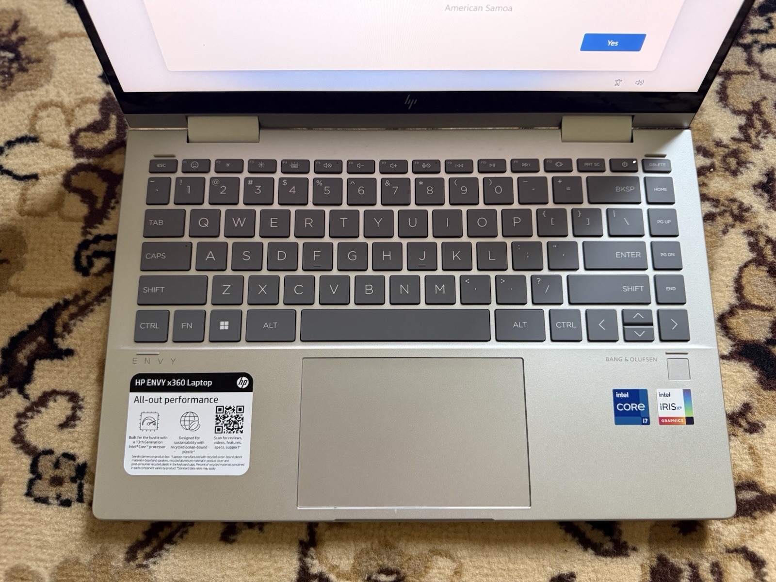 Laptop Intel Core I7 2in1 Foldable Touchscreen Laptop 1.7 GHZ 16 GB RAM 1TB SSD